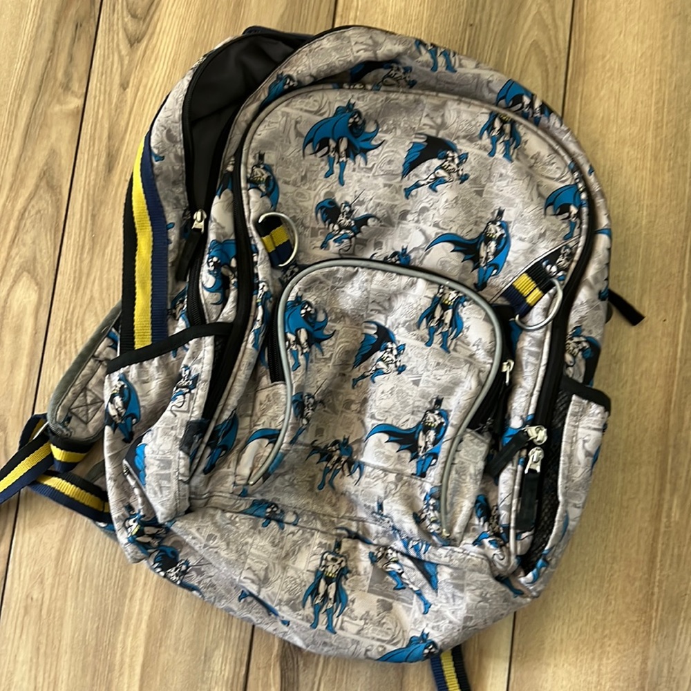 Batman pottery barn backpack
